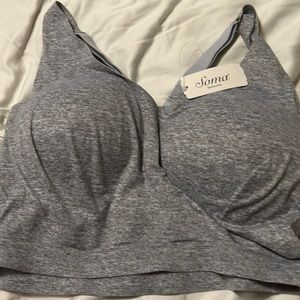 Gray Soma Embliss Raerback Bralette size XXL ( NWT)